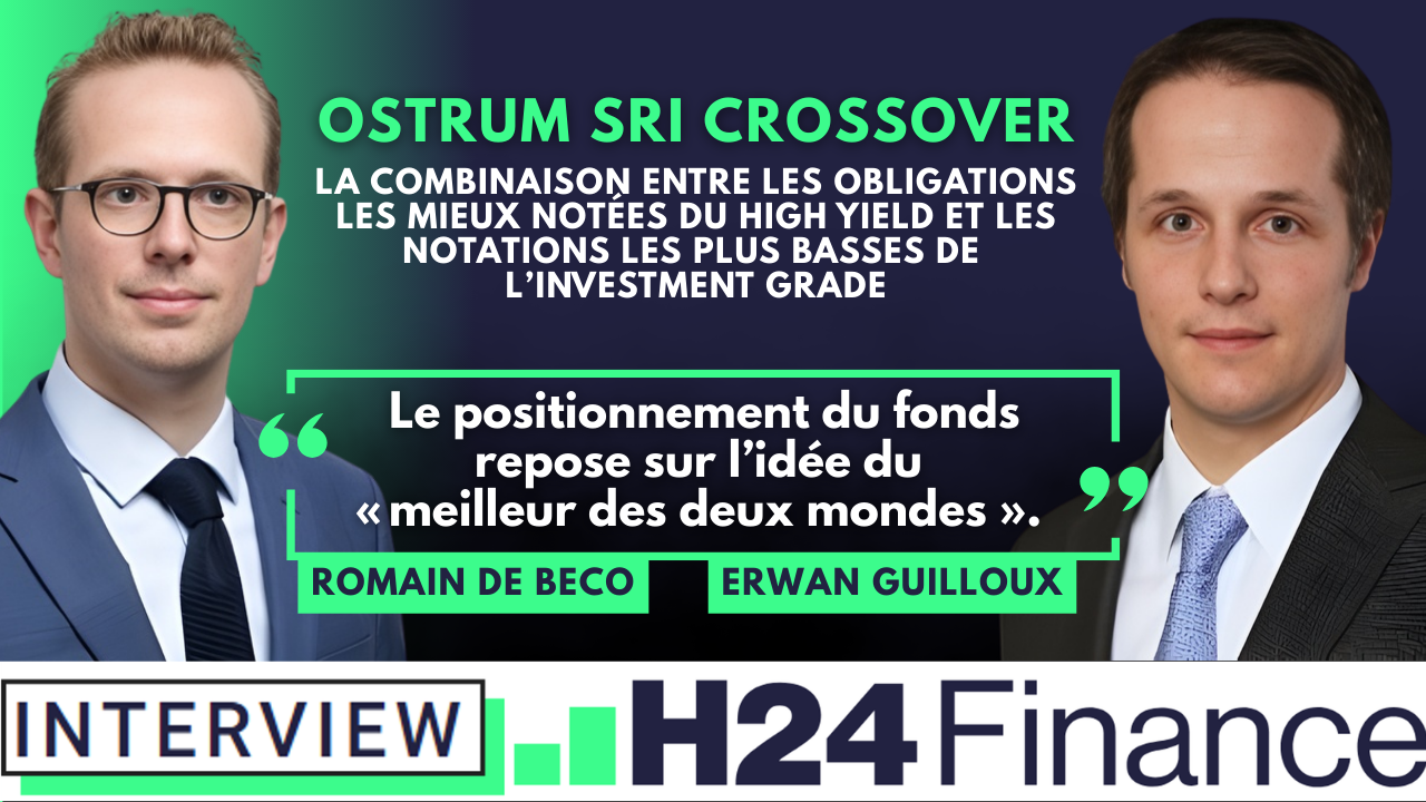 Ostrum SRI Crossover : une attractivité qui ne se dément pas, avec plus de 400 millions € d’encours