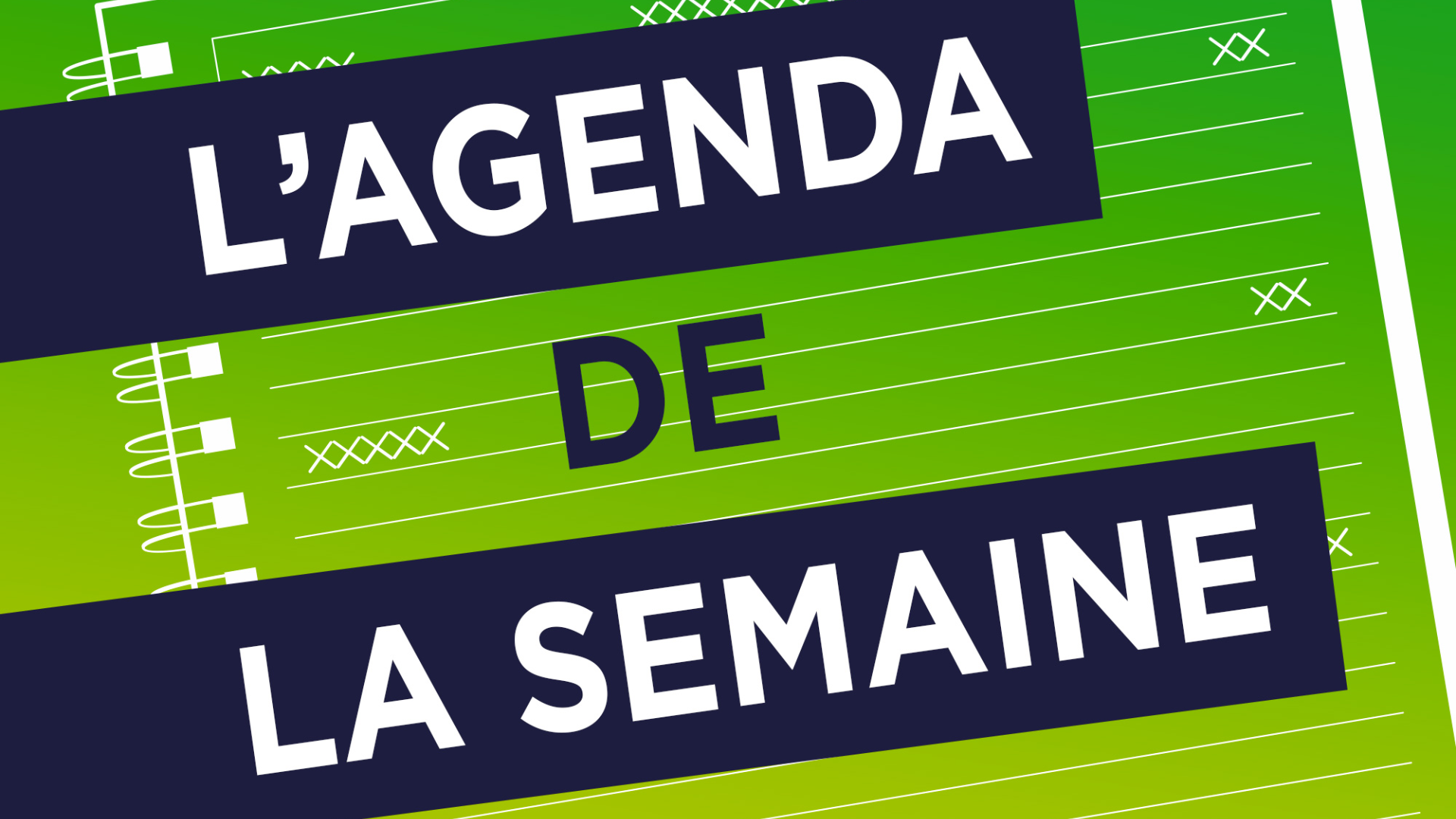 L’agenda de vos derniers événements de l’année...