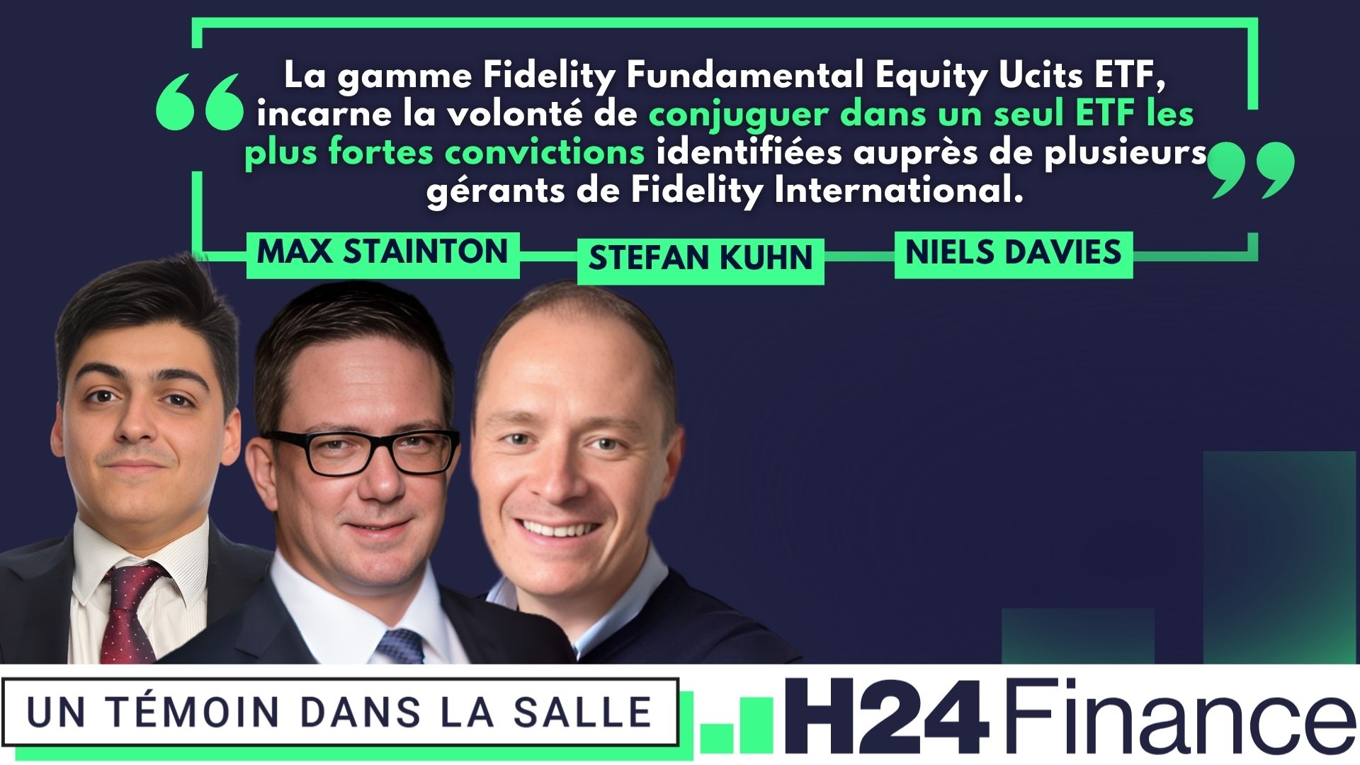 Les ETF activement gérés, une composante importante dans la gestion d’actifs chez Fidelity International