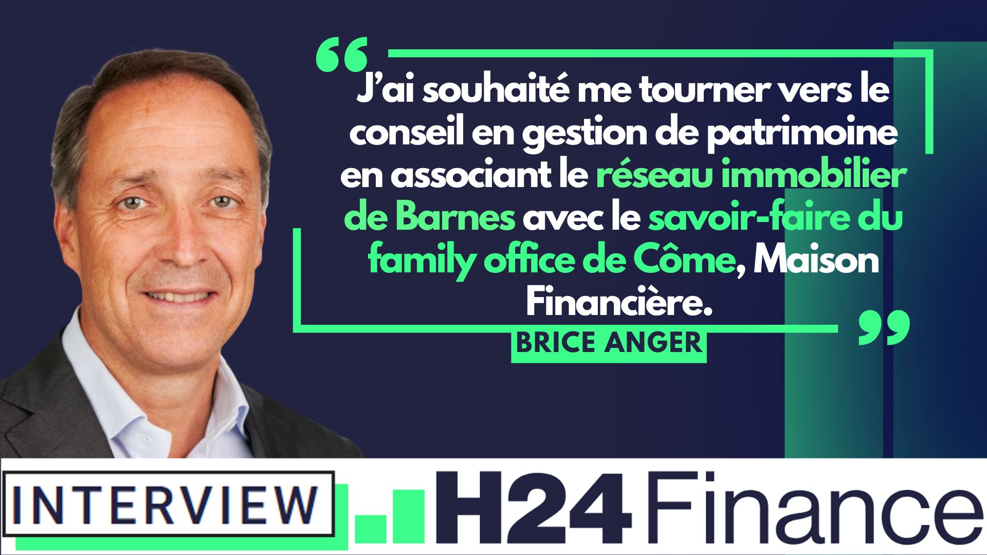De Sales à CGP : le parcours de Brice Anger (Côme, Le Family Office)