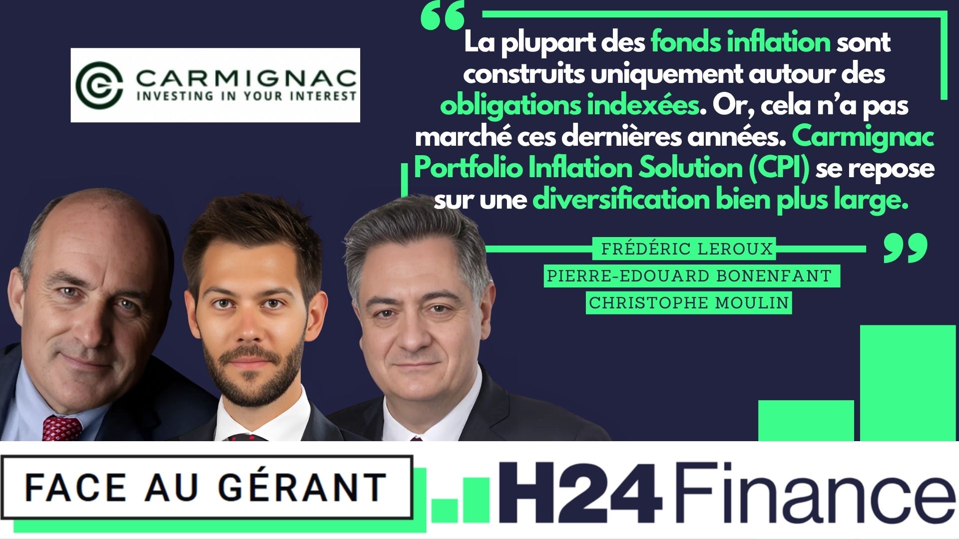 Carmignac Portfolio Inflation Solution (CPI) : le fonds inflation selon Carmignac qui casse les codes traditionnels