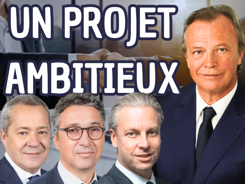 2 sociétés entrepreneuriales s'allient pour entrer dans la cour des grands...