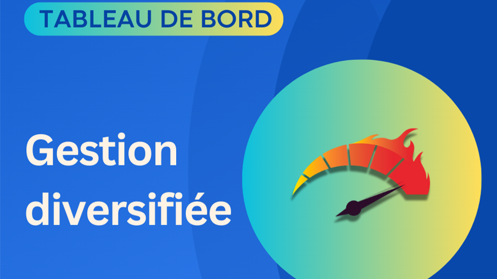 Le tableau de bord de la gestion diversifiée...