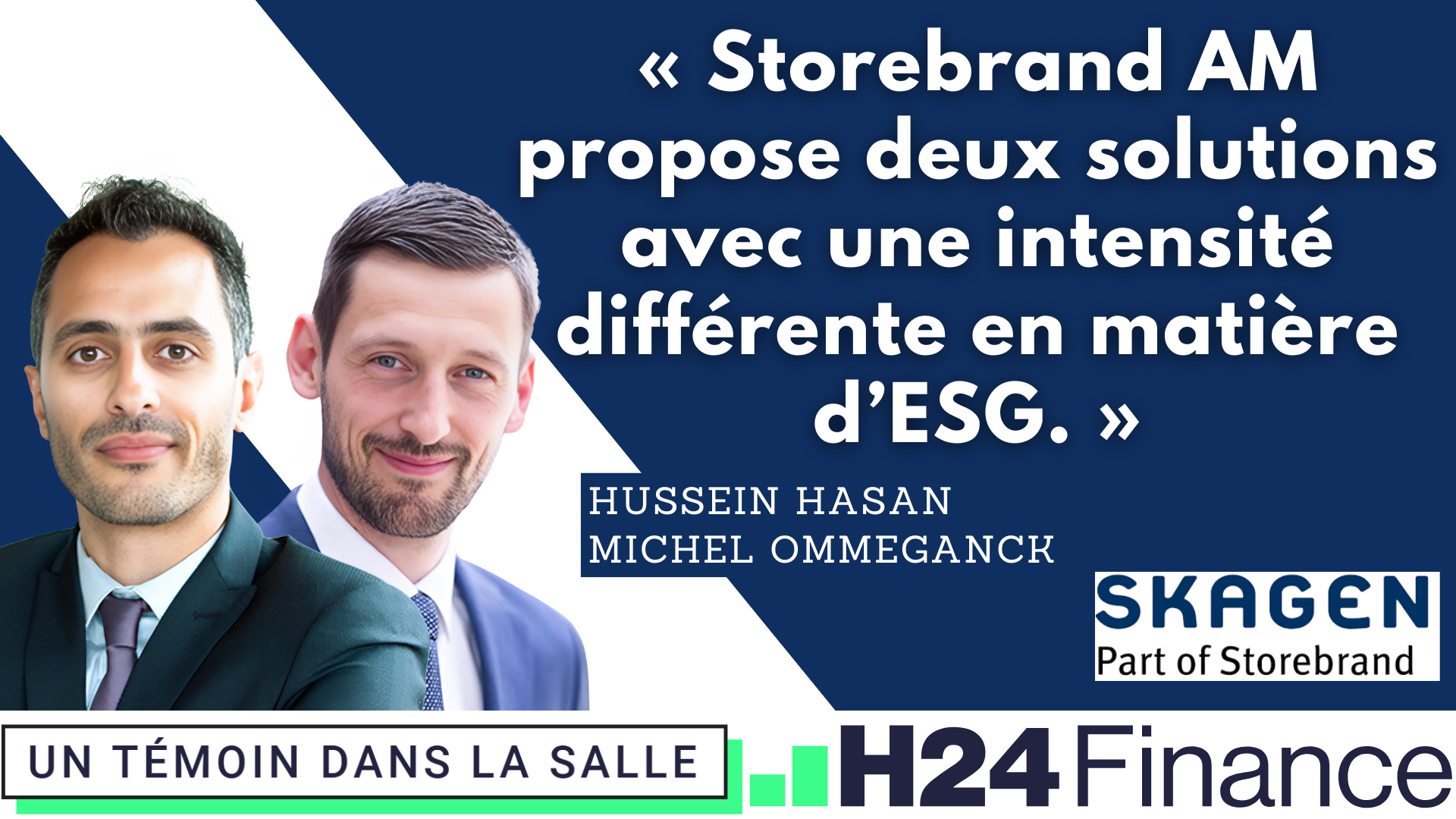 👀 Storebrand AM : Avec 130 milliards d’euros sous gestion, il est le leader nordique de l'ESG