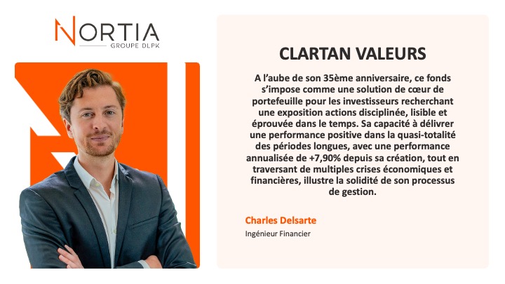 CLARTAN VALEURS est dans le viseur de Nortia cette semaine