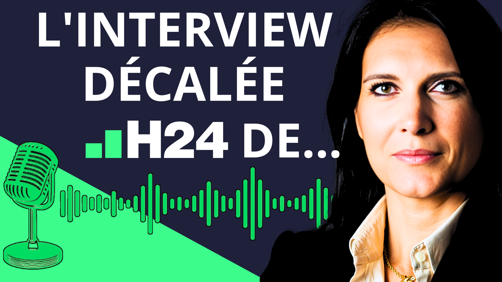 L'interview "décalée H24" d'Estelle Ménard (LCL)...